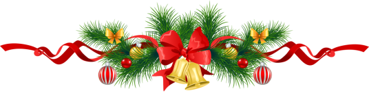 Transparent_Christmas_Pine_Garland_with_Gold_Bells_Clipart